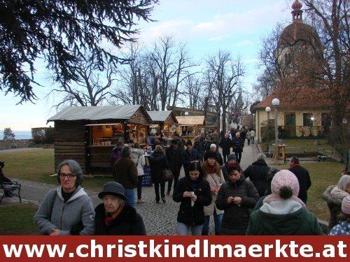Aufsteirern-Weihnachtsmarkt am Schlossberg in Graz, Besucher