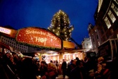 Weihnachtsmarkt Am Hof in Wien, Standl und Weihnachtsbaum